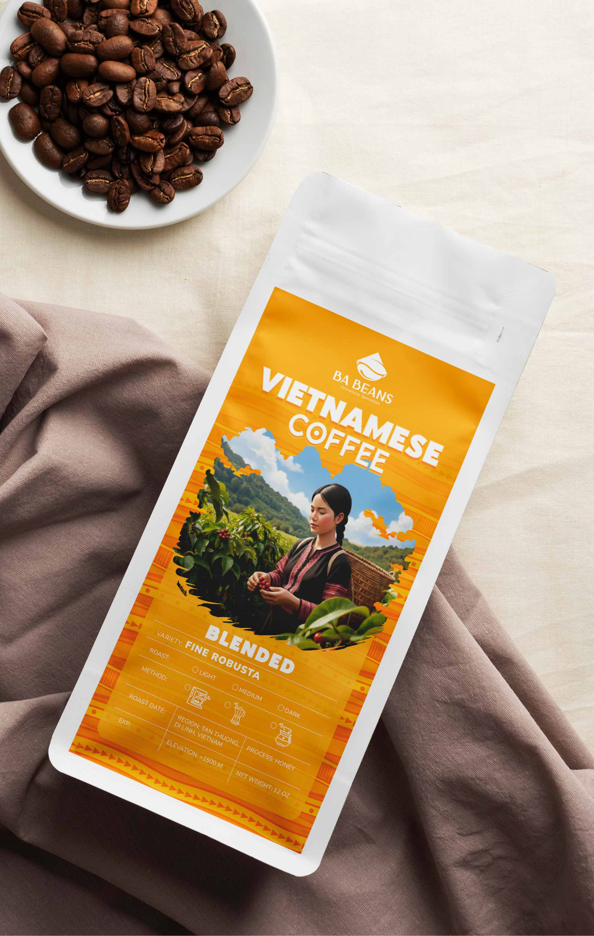 Di Linh - Fine Robusta  (12 OZ)