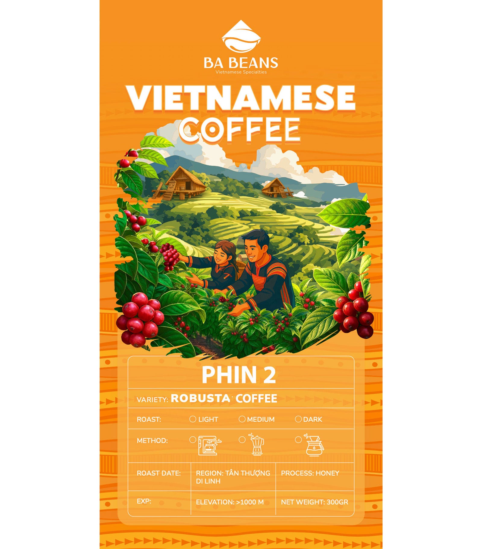 Phin 2 - Vietnamese Blended (12 OZ)