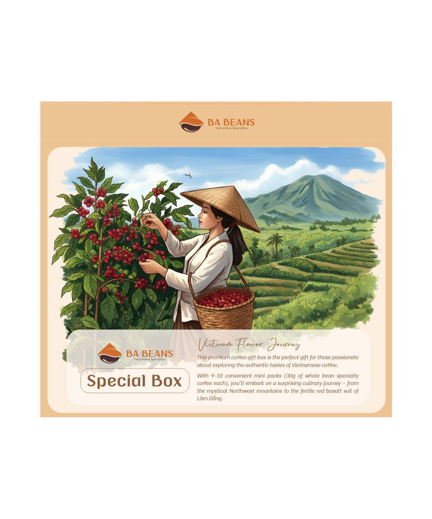 Coffee Gift Box "Vietnam Flavor Journey"