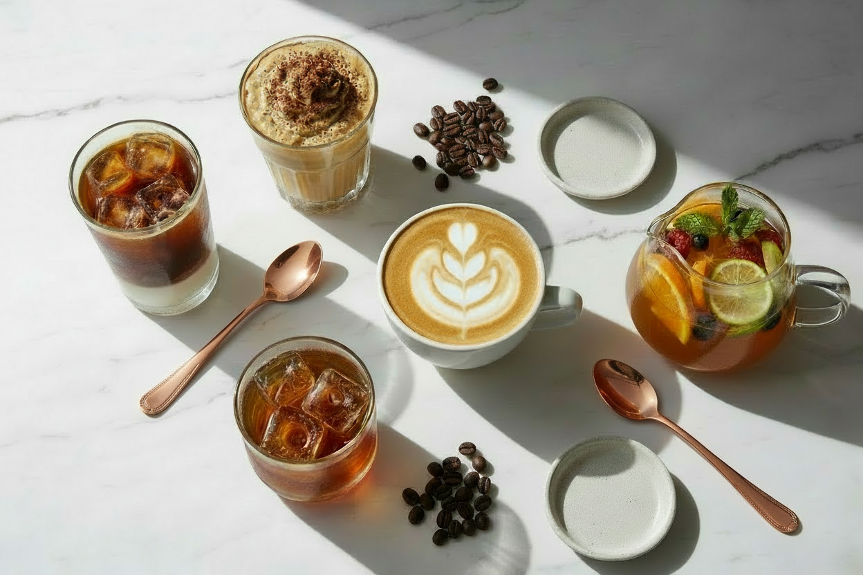 các món cà phê mới như trrong Every Half Coffee